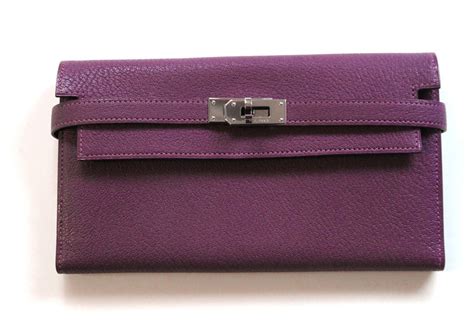 hermes purple wallet|Hermes wallet classic.